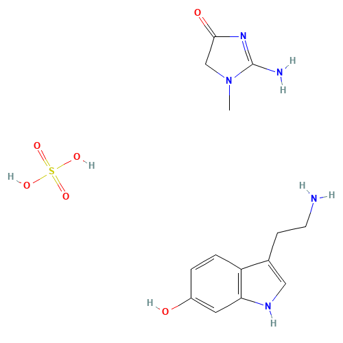 6-HYDROXYTRYPTAMINE,CREATINE SULFATE (CAS: 39929-25-4) - Related Chemical Product