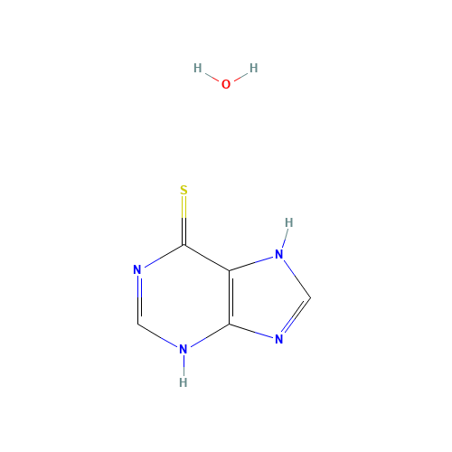 6-Mercaptopurine monohydrate (CAS: 6112-76-1) - Related Chemical Product