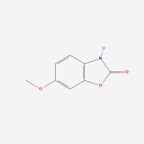 6-METHOXY-2-BENZOXAZOLINONE (CAS: 532-91-2) - Chemical Structure and Molecular Formula 