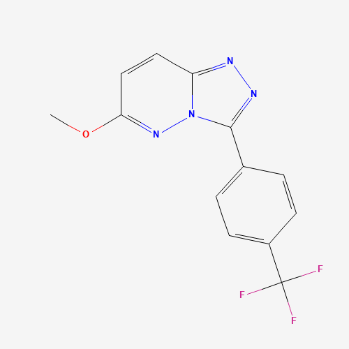 6-METHOXY-3-[4-(TRIFLUOROMETHYL)PHENYL][1,2,4]TRIAZOLO[4,3-B]PYRIDAZINE (CAS: 289651-70-3) - Related Chemical Product