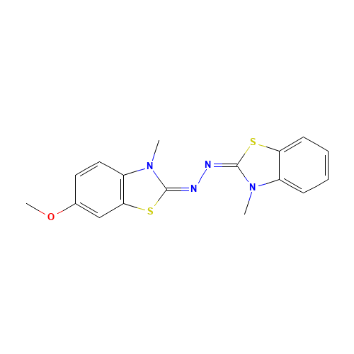 6-Methoxy-3-methyl-(3-methyl-2(3H)-benzothiazolidine)-hydrazone2(3H)-benzothiazolone (CAS: 13545-66-9) - Related Chemical Product