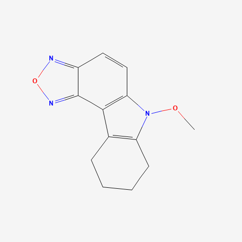 6-METHOXY-7,8,9,10-TETRAHYDRO-6H-[1,2,5]OXADIAZOLO[3,4-C]CARBAZOLE (CAS: 255865-29-3) - Related Chemical Product
