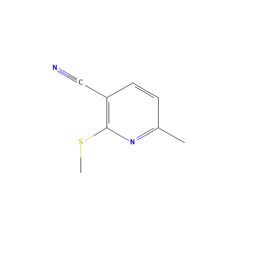 6-Methyl-2-(methylthio)-3-pyridinecarbonitrile (CAS: 90716-15-7) - Related Chemical Product