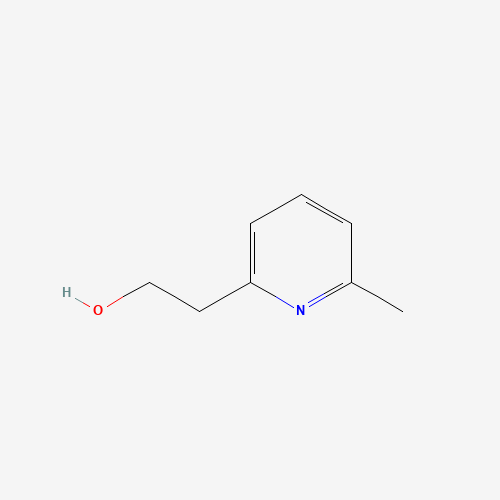 2-(HYDROXYETHYL)-6-METHYLPYRIDINE (CAS: 934-78-1) - Chemical Structure and Molecular Formula 