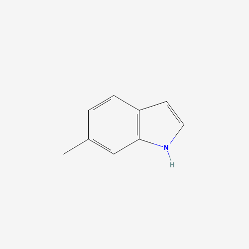6-Methylindole (CAS: 3420-02-8) - Chemical Structure and Molecular Formula 