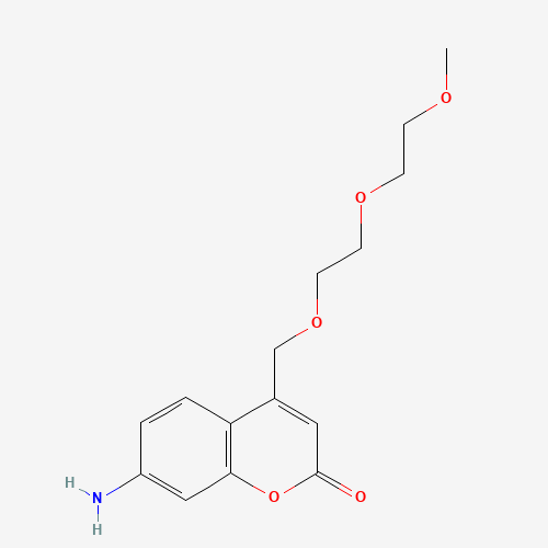 7-AMINO-4-(2,5,8-TRIOXANONYL)COUMARIN (CAS: 146773-33-3) - Related Chemical Product