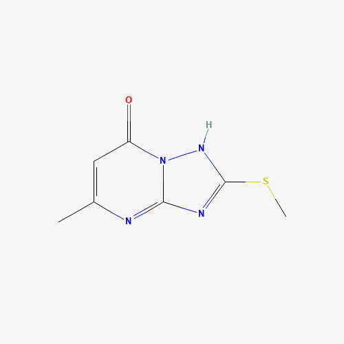 7-HYDROXY-5-METHYL-2-METHYLTHIO-S-TRIAZOLO[1,5-A]PYRIMIDINE (CAS: 40775-78-8) - Related Chemical Product