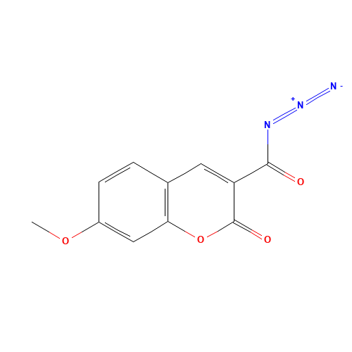 7-METHOXYCOUMARIN-3-CARBONYL AZIDE (CAS: 97632-67-2) - Related Chemical Product