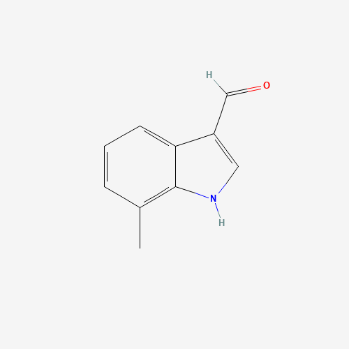 7-METHYLINDOLE-3-CARBOXALDEHYDE (CAS: 4771-50-0) - Chemical Structure and Molecular Formula 