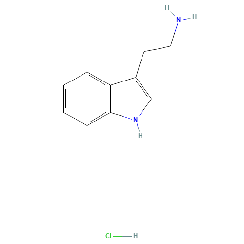 2-(7-METHYL-1H-INDOL-3-YL)ETHYLAMINE HYDROCHLORIDE (CAS: 26346-39-4) - Related Chemical Product