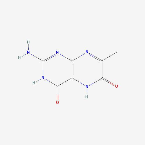 2-amino-1,5-dihydro-7-methylpteridine-4,6-dione (CAS: 492-10-4) - Related Chemical Product