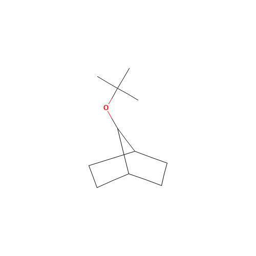 7-NORBORNYL TERT-BUTYL ETHER (CAS: 3391-07-9) - Chemical Structure and Molecular Formula 