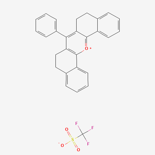 7-PHENYL-5,6,8,9-TETRAHYDRODIBENZO[C,H]XANTHYLIUM TRIFLUOROMETHANESULFONATE (CAS: 73377-38-5) - Related Chemical Product