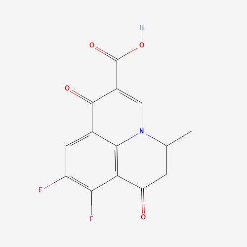 8,9-DIFLUORO-5-METHYL-1,7-DIOXO-6,7-DIHYDRO-1H,5H-PYRIDO[3,2,1-IJ]QUINOLINE-2-CARBOXYLIC ACID (CAS: 306935-69-3) - Related Chemical Product