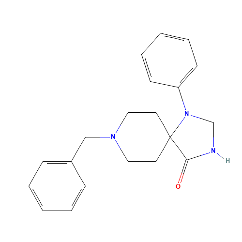 8-benzyl-1-phenyl-1,3,8-triazaspiro[4,5]decan-4-one (CAS: 974-41-4) - Related Chemical Product