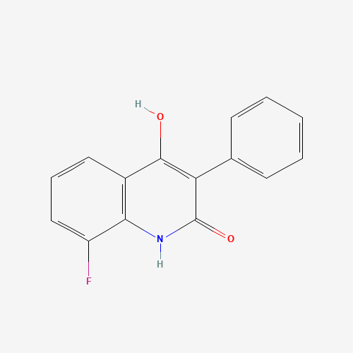 8-Fluoro-4-hydroxy-3-phenyl-2(1H)-quinolinone (CAS: 144603-10-1) - Related Chemical Product