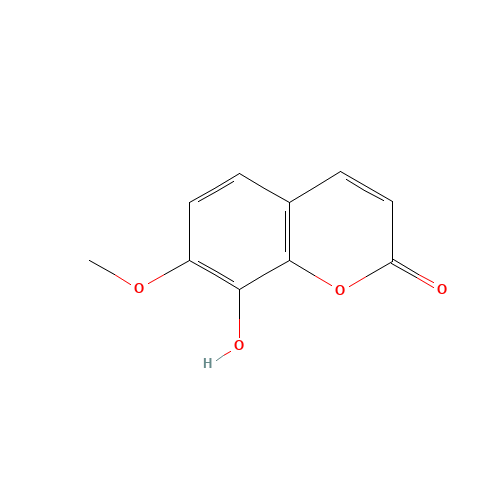 8-HYDROXY-7-METHOXYCOUMARIN (CAS: 19492-03-6) - Related Chemical Product