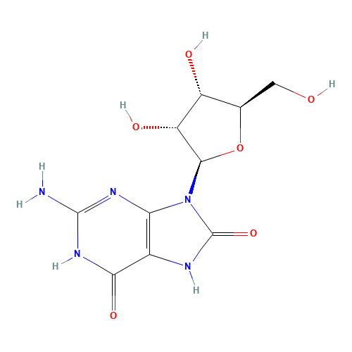 8-HYDROXYGUANOSINE (CAS: 3868-31-3) - Related Chemical Product
