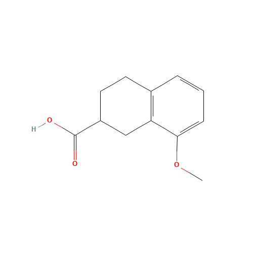 8-METHOXY-1,2,3,4-TETRAHYDRONAPHTHALENE-2-CARBOXYLIC ACID (CAS: 32178-63-5) - Related Chemical Product