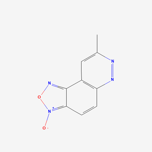 8-METHYL[1,2,5]OXADIAZOLO[4,3-F]CINNOLIN-3-IUM-3-OLATE (CAS: 300393-96-8) - Related Chemical Product