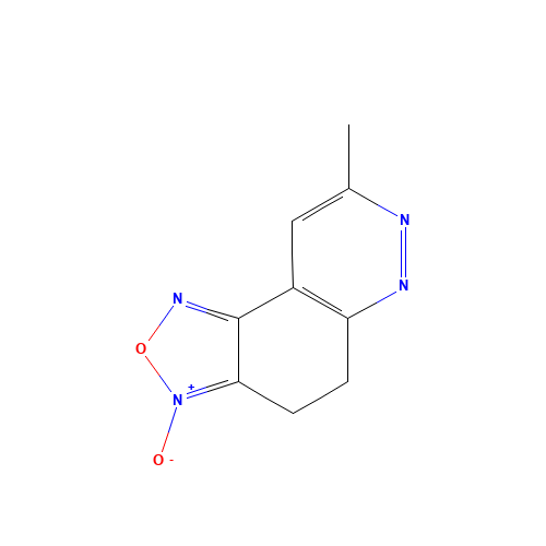 8,9-DIHYDRO-3-METHYL-1,2,5-OXADIAZOLO[3,4-F]CINNOLINE-7-OXIDE (CAS: 306935-60-4) - Related Chemical Product