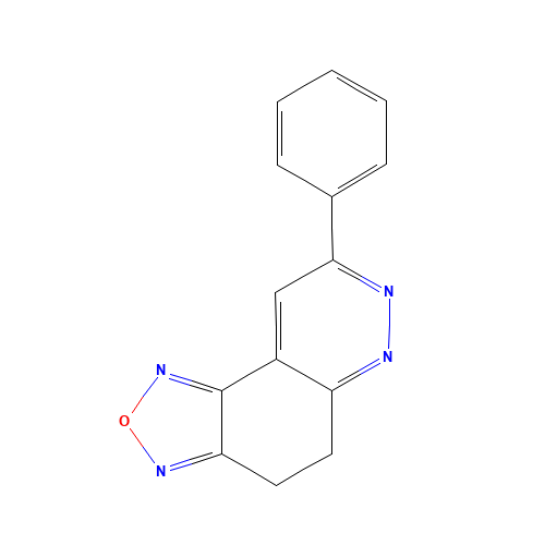 8,9-DIHYDRO-3-PHENYL-1,2,5-OXADIAZOLO[3,4-F]CINNOLINE (CAS: 302788-80-3) - Related Chemical Product