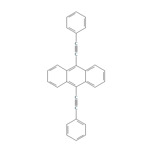9,10-Bis(phenylethynyl)anthracene (CAS: 10075-85-1) - Related Chemical Product