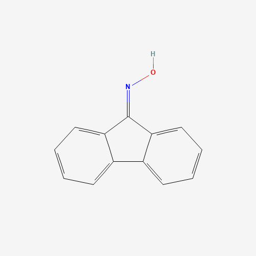 9-FLUORENONE OXIME (CAS: 2157-52-0) - Chemical Structure and Molecular Formula 