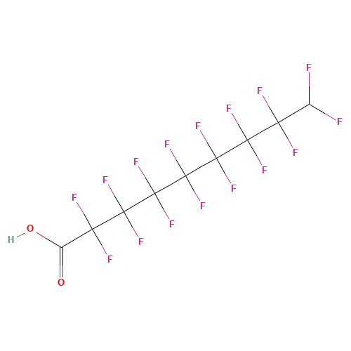 9H-HEXADECAFLUORONONANOIC ACID (CAS: 76-21-1) - Related Chemical Product