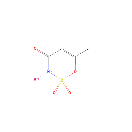 6-Methyl-1,2,3-oxathiazin-4(3H)-one 2,2-dioxide potassium salt (CAS: 55589-62-3) - Related Chemical Product