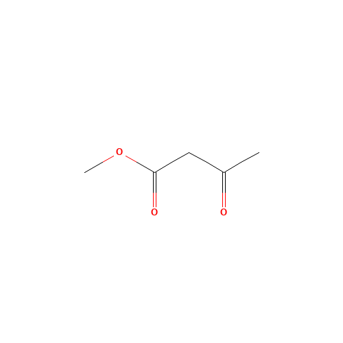Methyl acetoacetate (CAS: 105-45-3) - Chemical Structure and Molecular Formula 