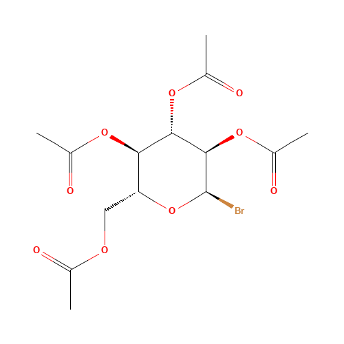 2,3,4,6-Tetra-O-acetyl-alpha-D-glucopyranosyl bromide (CAS: 572-09-8) - Related Chemical Product
