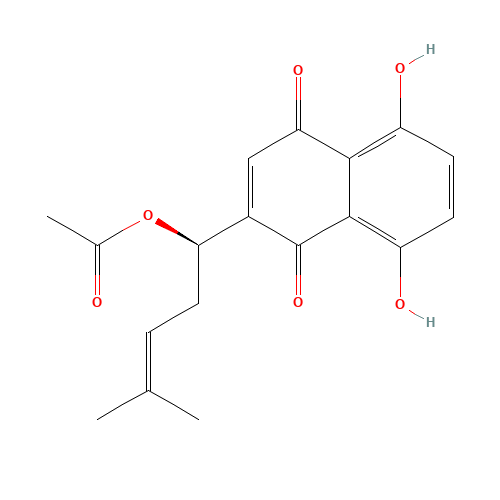 ACETYLSHIKONIN (CAS: 24502-78-1) - Related Chemical Product