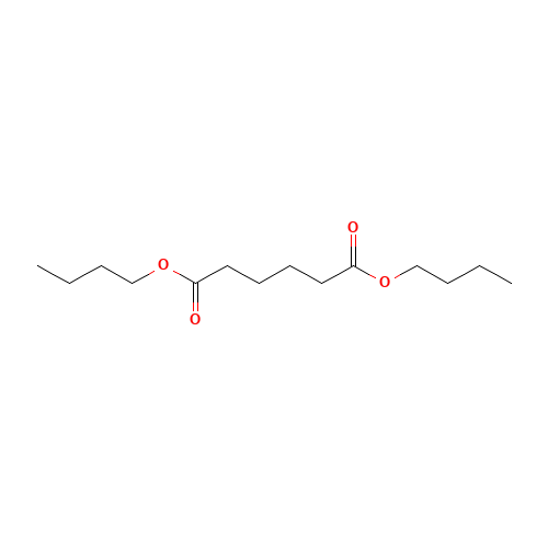 Dibutyl adipate (CAS: 105-99-7) - Chemical Structure and Molecular Formula 