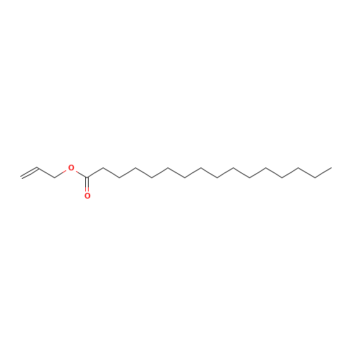ALLYL PALMITATE (CAS: 43211-62-7) - Chemical Structure and Molecular Formula 