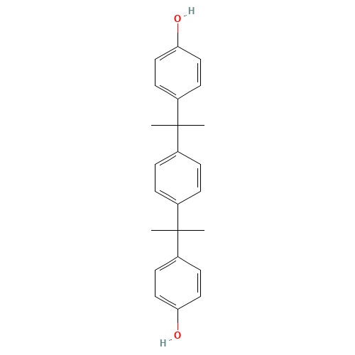 ALPHA,ALPHA'-BIS(4-HYDROXYPHENYL)-1,4-DIISOPROPYLBENZENE (CAS: 2167-51-3) - Related Chemical Product
