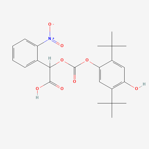 ALPHA-[[[2,5-BIS(1,1-DIMETHYLETHYL)-4-HYDROXYPHENOXY]CARBONYL]OXY]-2-NITRO-BENZENEACETIC ACID (CAS: 188263-75-4) - Related Chemical Product