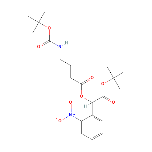 ALPHA-[4-[[(1,1-DIMETHYLETHOXY)CARBONYL]AMINO]-1-OXOBUTOXY]-2-NITRO-,1,1-DIMETHYLETHYL ESTER BENZENEACETIC ACID (CAS: 158690-75-6) - Related Chemical Product