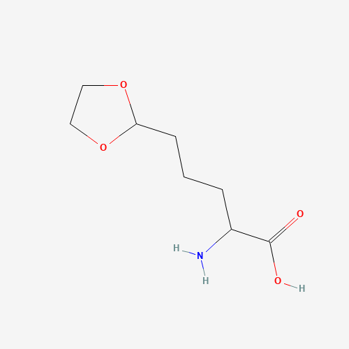 2-AMINO-5-[1,3]DIOXOLAN-2-YL-PENTANOIC ACID (CAS: 170242-34-9) - Related Chemical Product