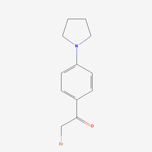 ALPHA-BROMO-4-(1-PYRROLIDINO)ACETOPHENONE (CAS: 216144-18-2) - Related Chemical Product
