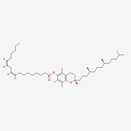 alpha-Tocopherollinoleate (CAS: 51744-92-4) - Chemical Structure and Molecular Formula 