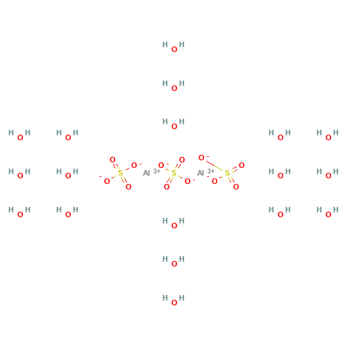 Aluminium sulfate octadecahydrate (CAS: 7784-31-8) - Related Chemical Product
