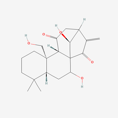 AMETHYSTOIDIN A (CAS: 81126-70-7) - Chemical Structure and Molecular Formula 