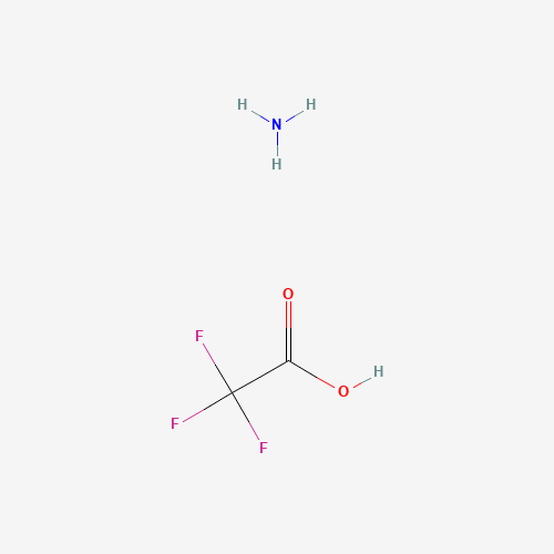 AMMONIUM TRIFLUOROACETATE (CAS: 3336-58-1) - Chemical Structure and Molecular Formula 