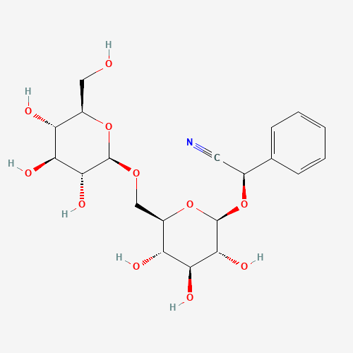 Amygdalin (CAS: 29883-15-6) - Chemical Structure and Molecular Formula 
