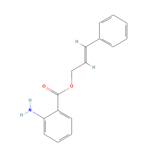 ANTHRANILIC ACID CINNAMYL ESTER (CAS: 87-29-6) - Related Chemical Product