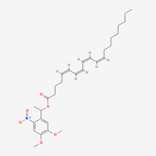 ARACHIDONIC ACID 1-(4,5-DIMETHOXY-2-NITROPHENYL)ETHYL ESTER (CAS: 155613-96-0) - Related Chemical Product