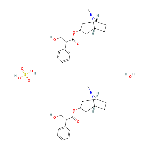 Atropine sulfate monohydrate (CAS: 5908-99-6) - Related Chemical Product