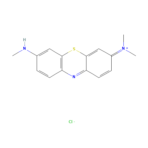 Azure B (CAS: 531-55-5) - Chemical Structure and Molecular Formula 