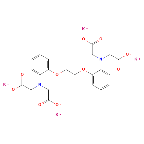 1,2-BIS(2-AMINOPHENOXY)ETHANE-N,N,N',N'-TETRAACETIC ACID TETRAPOTASSIUM SALT (CAS: 73630-08-7) - Related Chemical Product